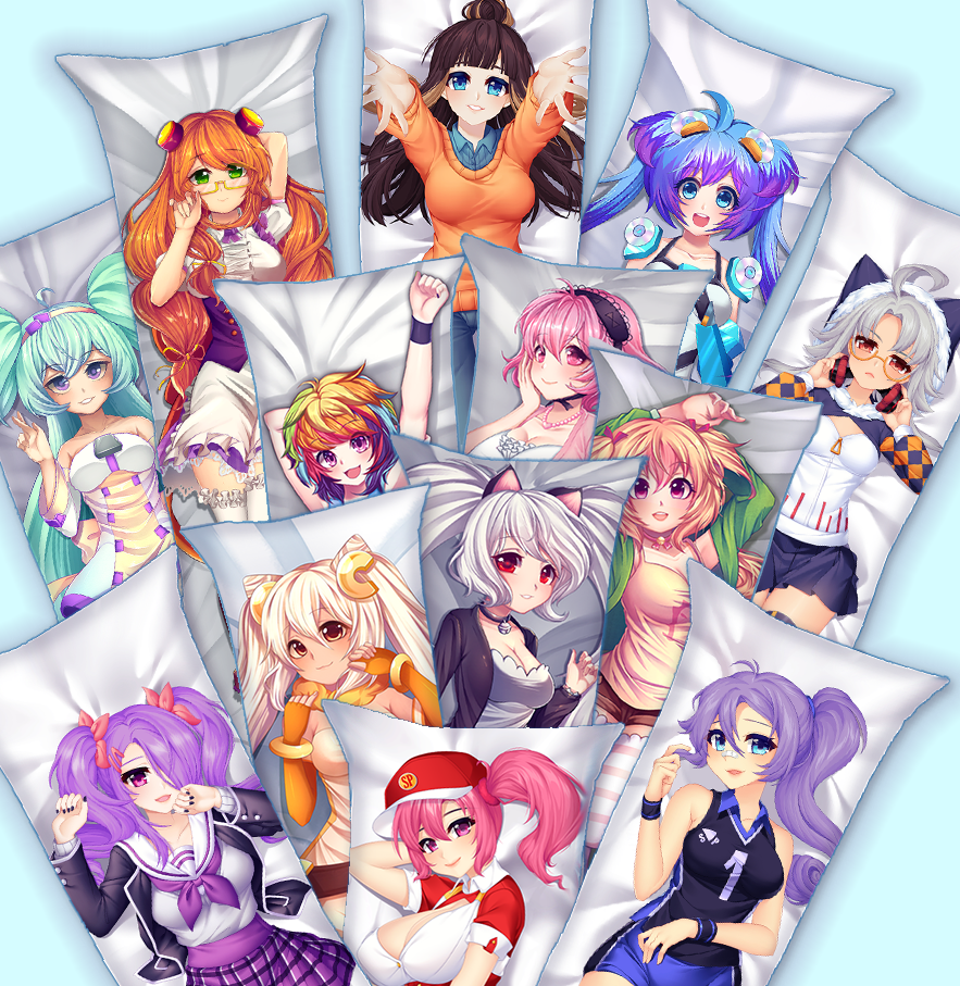 Dakimakura (Body Pillow Case) – Sad Panda Studios